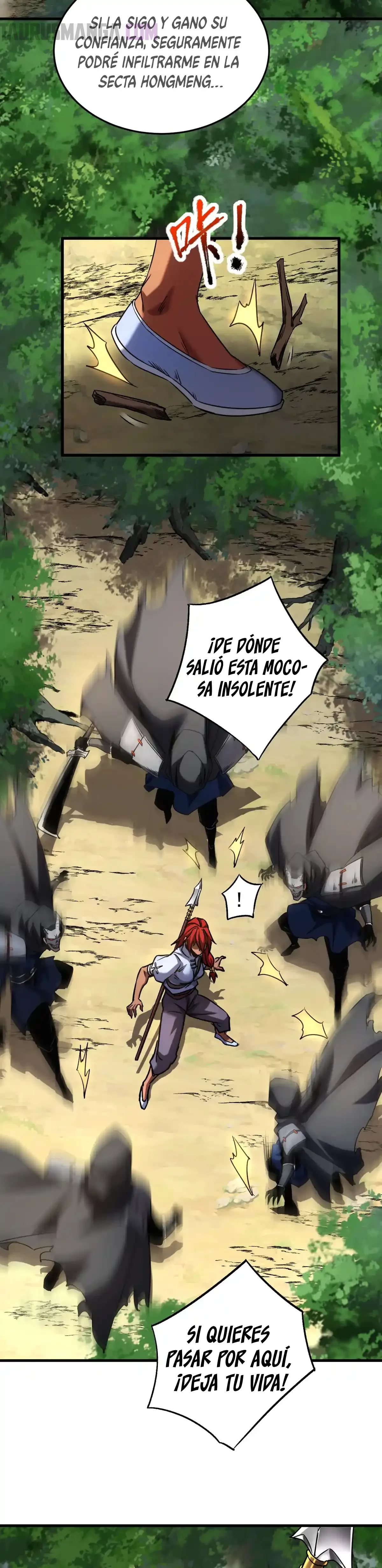 Mientras mis discípulas se matan, yo me relajo! > Capitulo 134 > Page 81